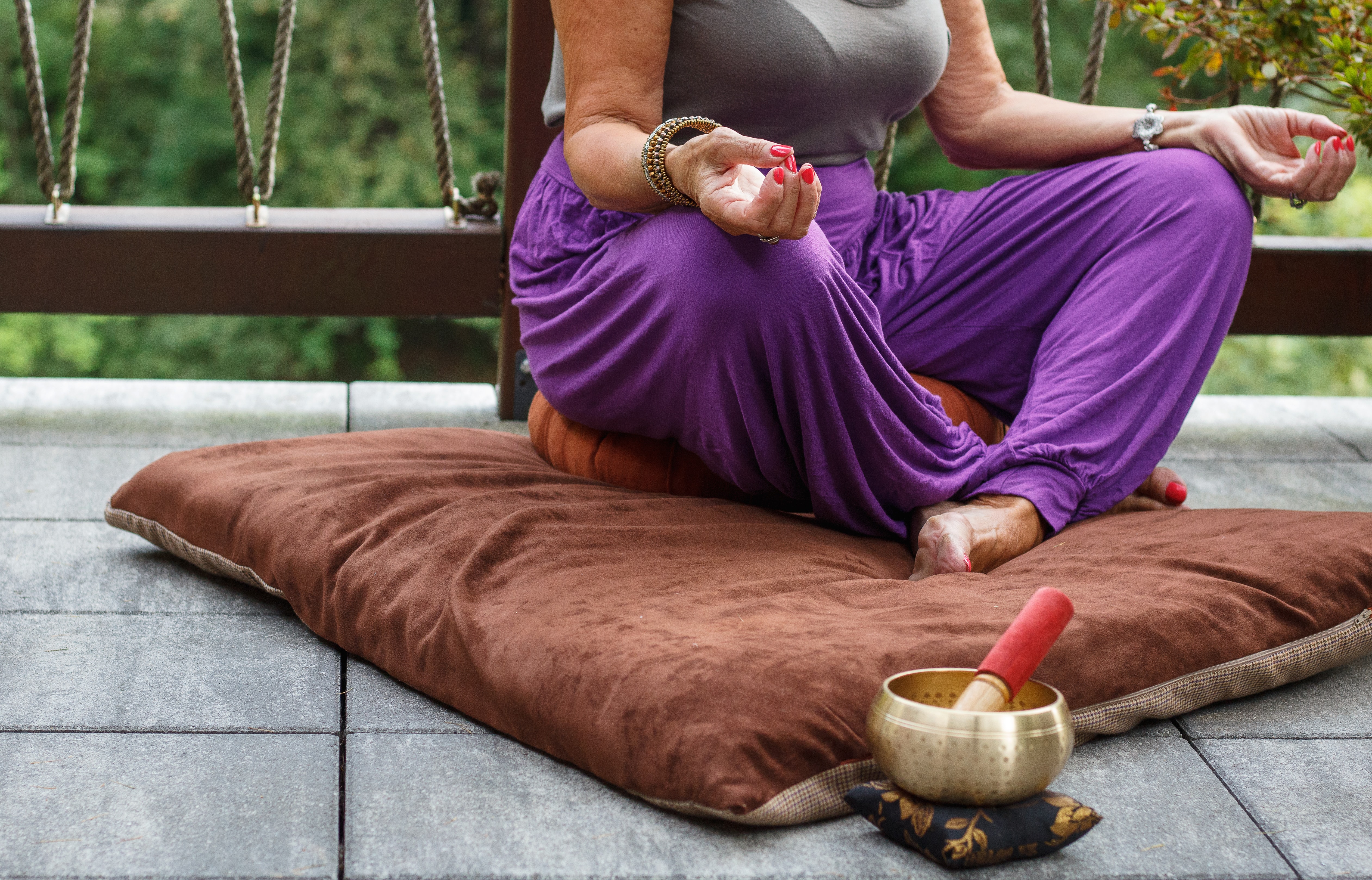 Woman Meditating