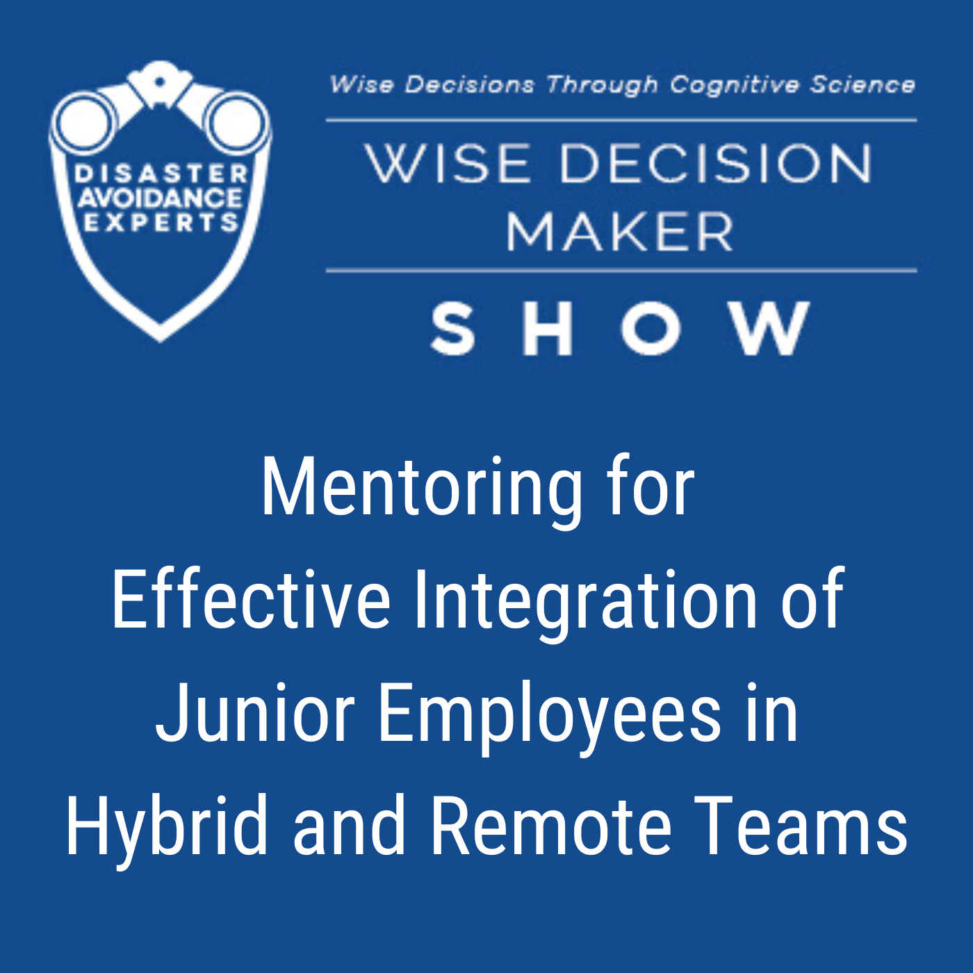 Podcast: Remote Mentoring for Effective Integration of Junior Employees