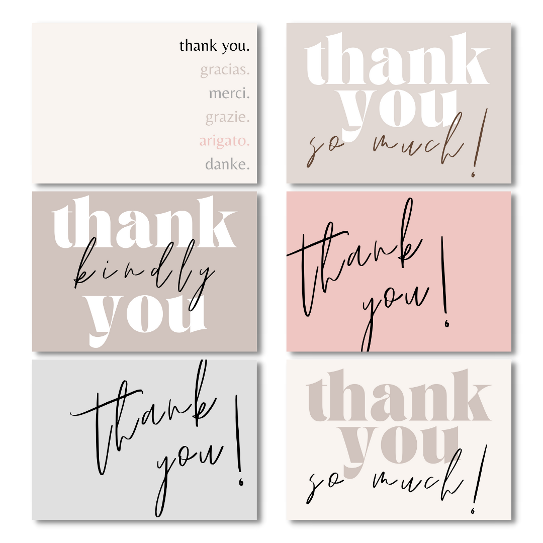 Trendy Cute Free Printable Thank You Cards For Every Occasion Mozie