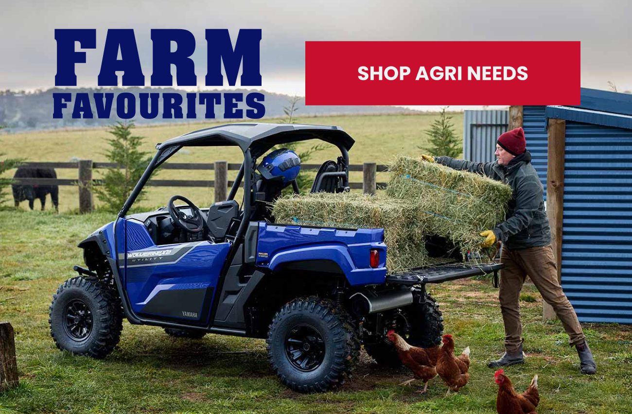 Yamaha off-road and agriculture range
