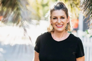 Image of Queensland Local Leader Roxy Hotten. She is smiling and wearing a black t-shirt