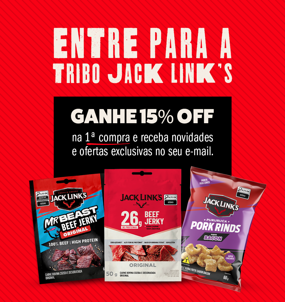 Beef Jerky Original Jack Link's MrBeast 16x30g Proteína