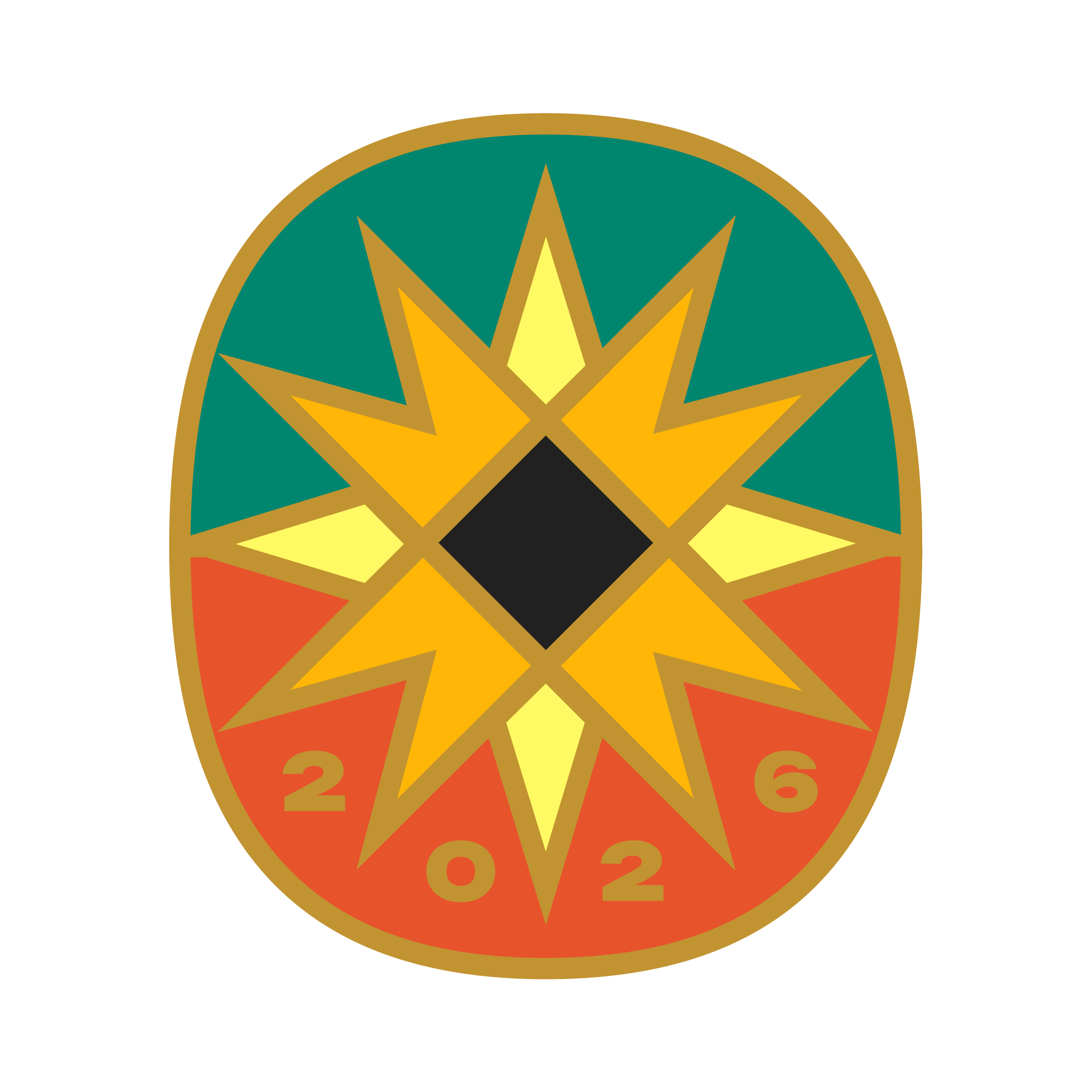 The 2026 GirlTREK Juneteenth badge.