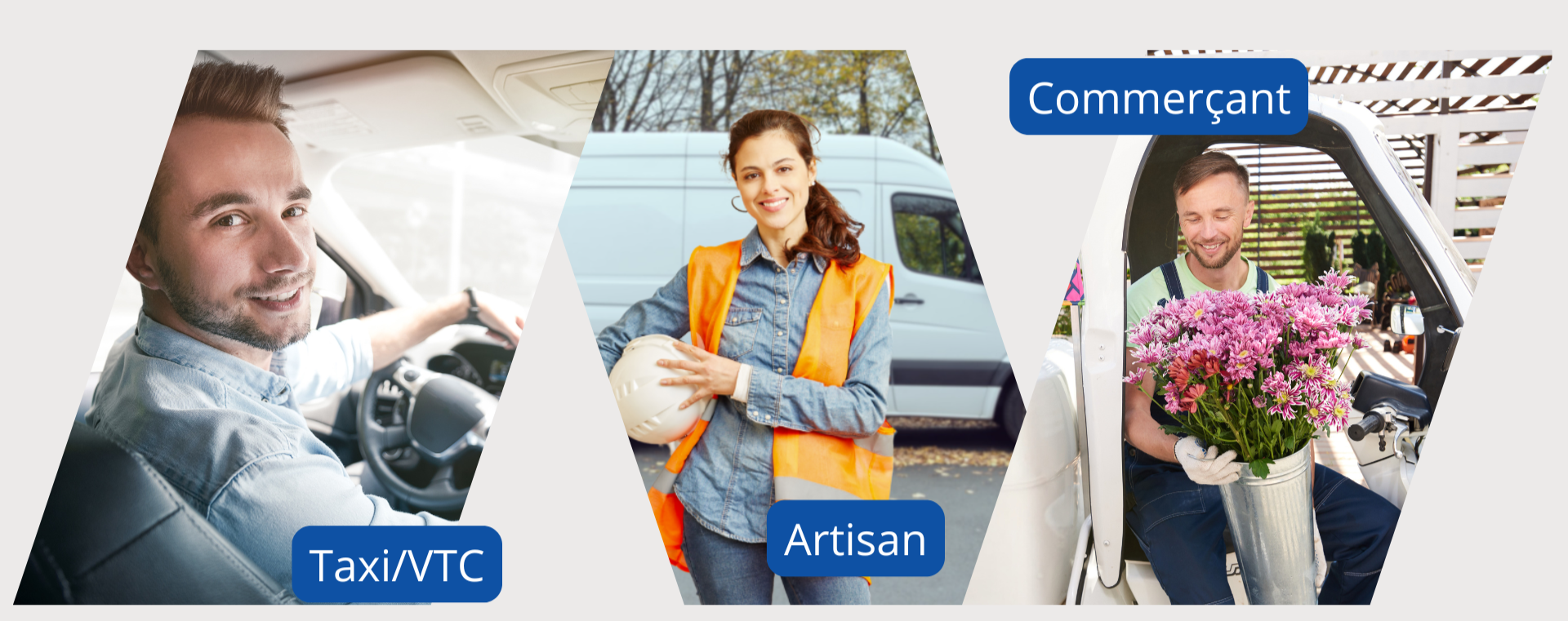 Assurance véhicule professionnel pour artisan, commerçant, vtc, profession libérale