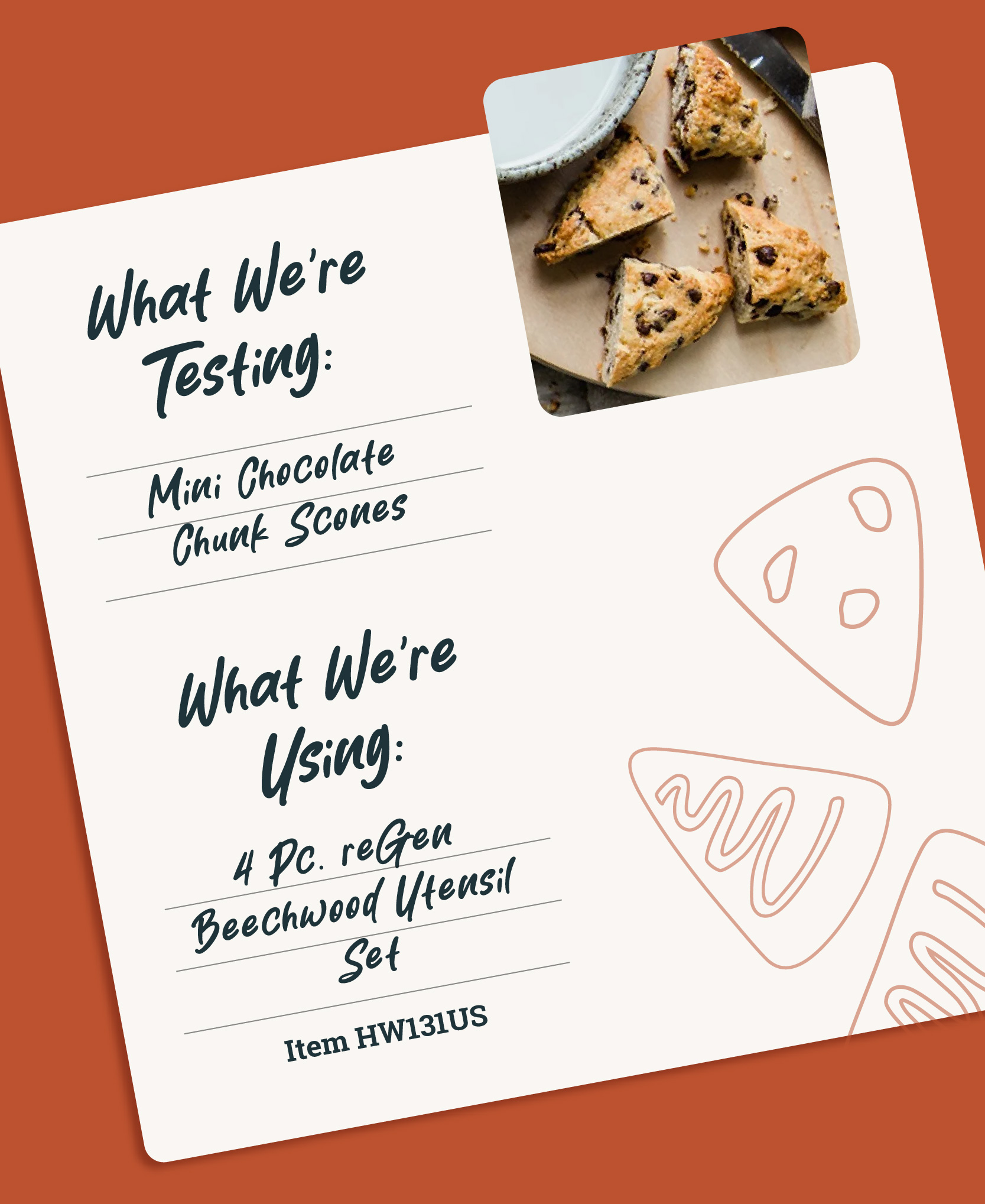 Dessert with Kitchenware