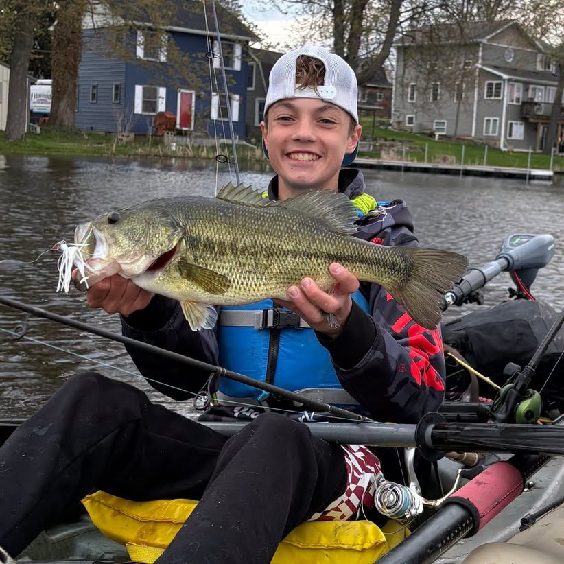 Doing some urban fishing 