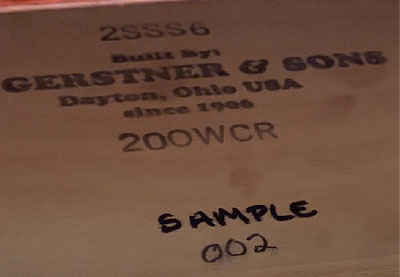 Individually Numbered