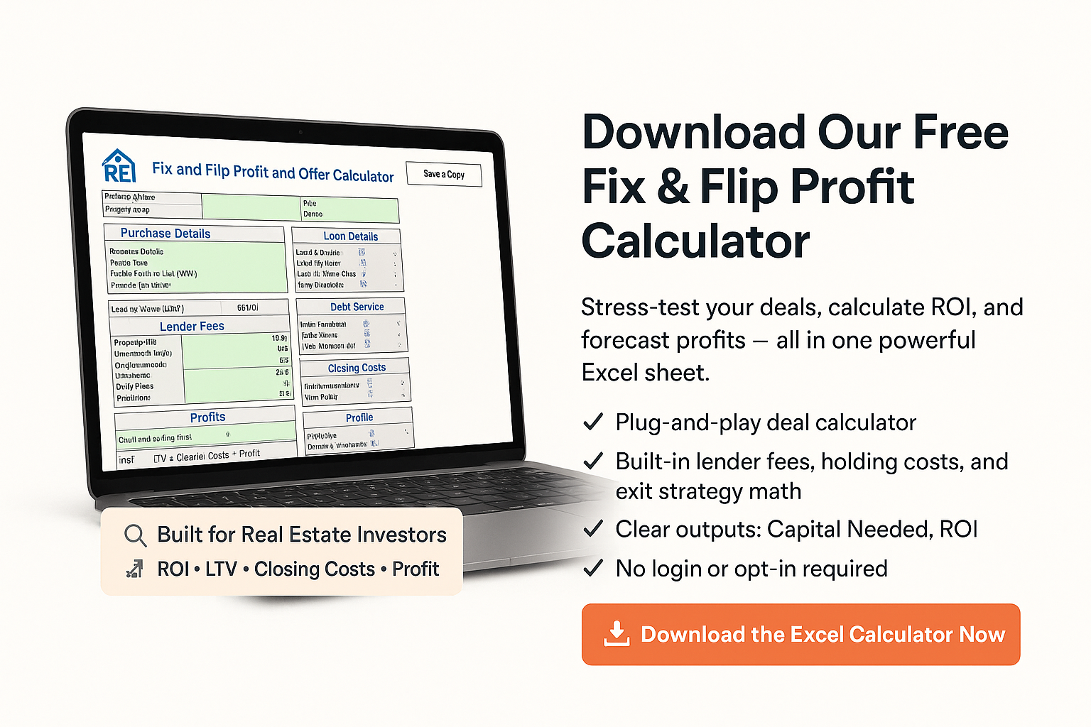 Fix and Flip Calculator