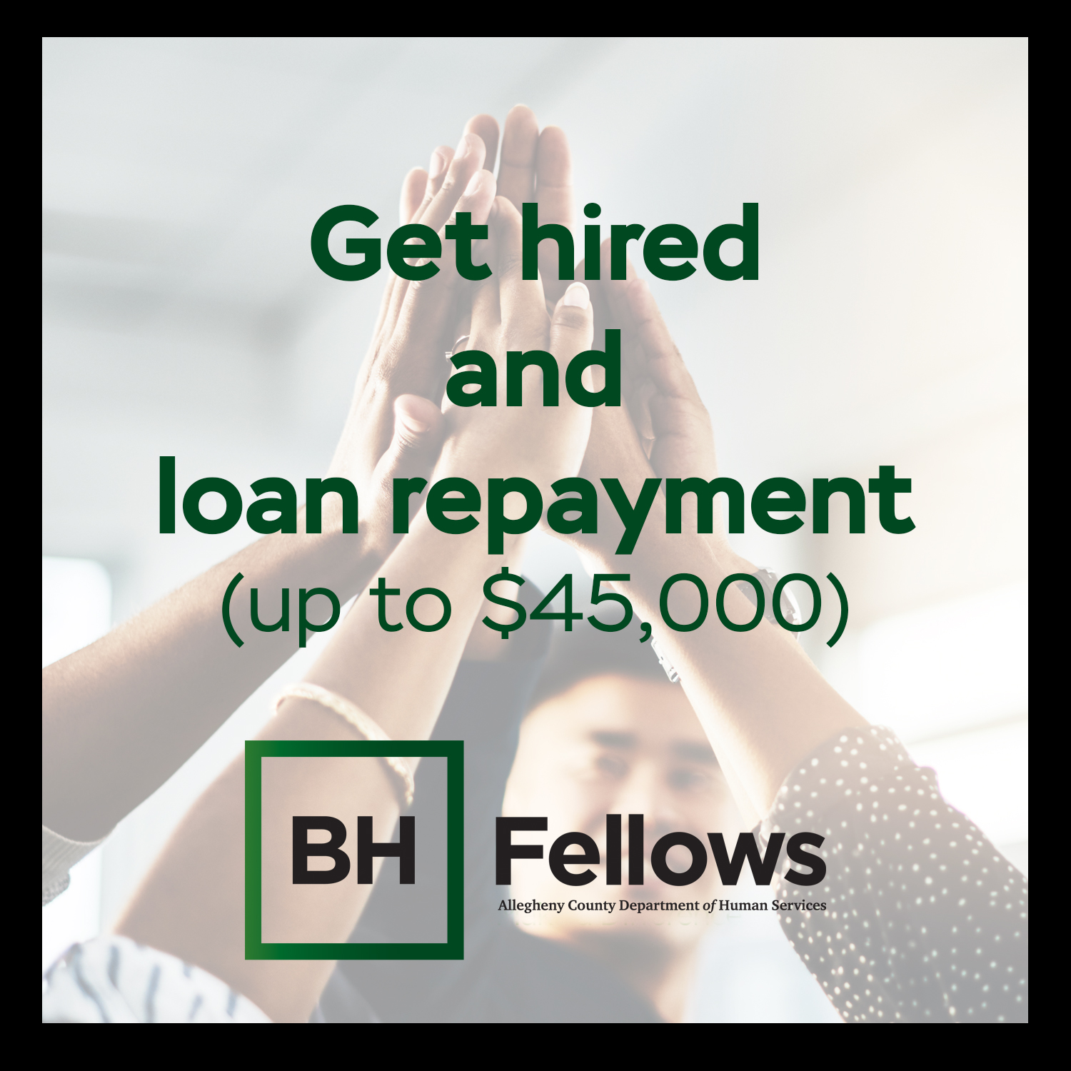 Get hired and loan repayment (up to $45,000)