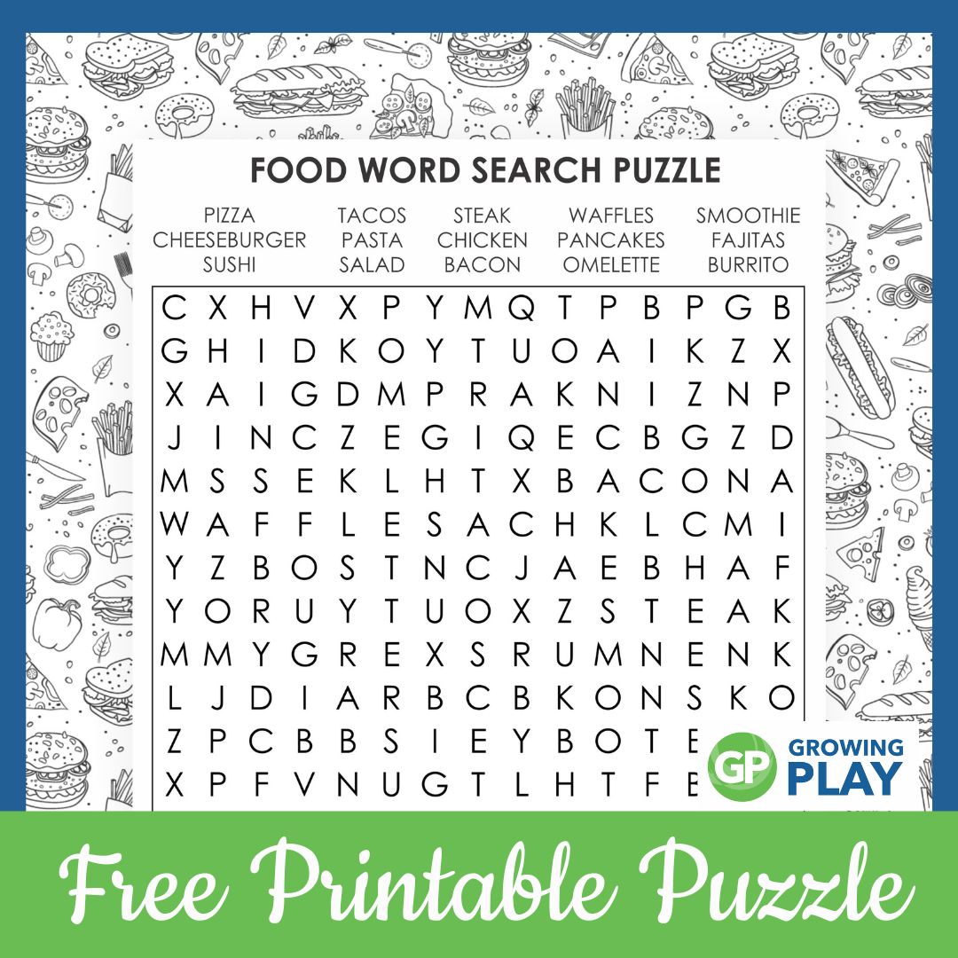 Kids Word Search Printable Kids Word Search Printable
