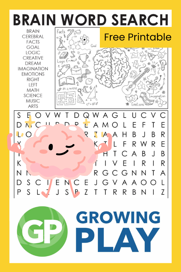 Brain Word Search Printable - Free PDF - Growing Play brain-word-search-printable-free-pdf-growing-play