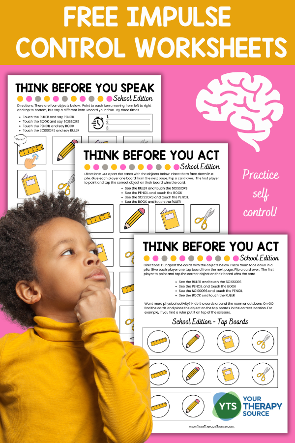 Impulse Control Worksheets - Free - Your Therapy Source impulse-control-worksheets-free-your-therapy-source