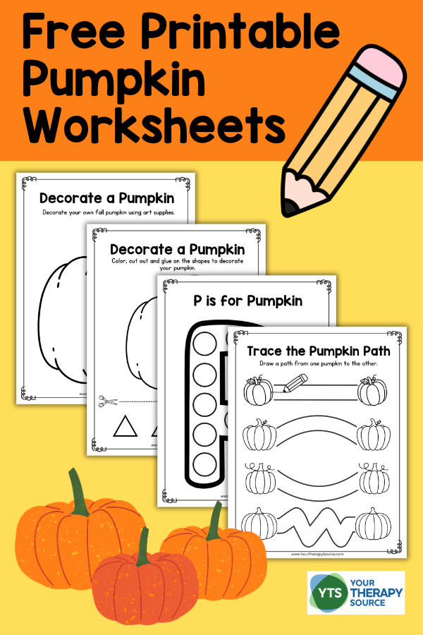 Preschool Pumpkin Worksheets - Free Printable Packet - Your Therapy Source preschool-pumpkin-worksheets-free-printable-packet-your-therapy-source