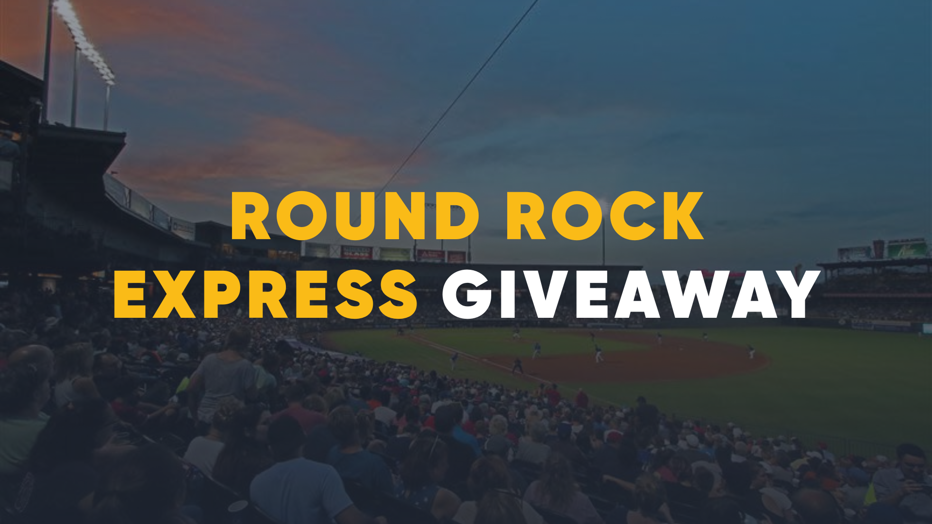 Round Rock Express Giveaway