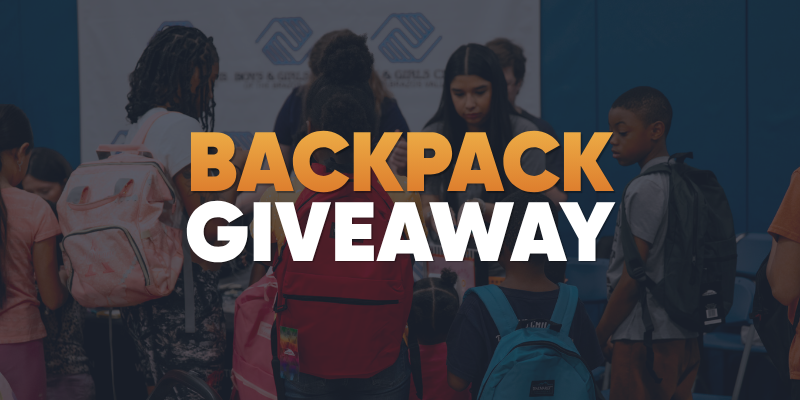 BACKPACK GIVEAWAY