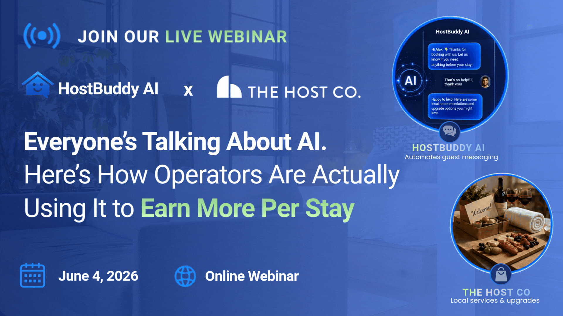 HostBuddy AI and The Host Co Webinar