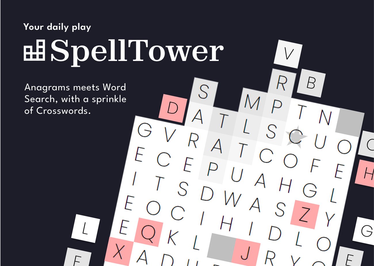 Play SpellTower, a new type of word search
