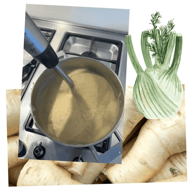 Pastinaak venkelsoep Pastinaak venkelsoep