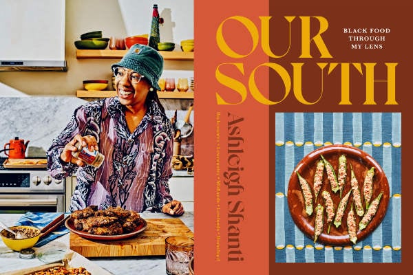 ashleigh shanti and the cover of her new book, our south ashleigh shanti and the cover of her new book, our south