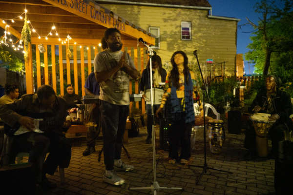 The garden frequently hosts open mic and music nights, too, open to all in the community.