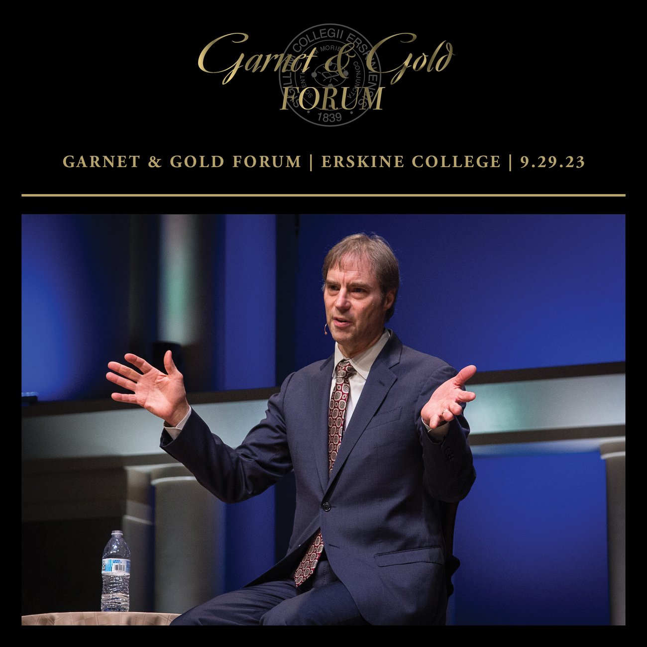 Garnet & Gold
Forum | Erskine College | 9.29.23 Garnet & Gold Forum | Erskine College | 9.29.23