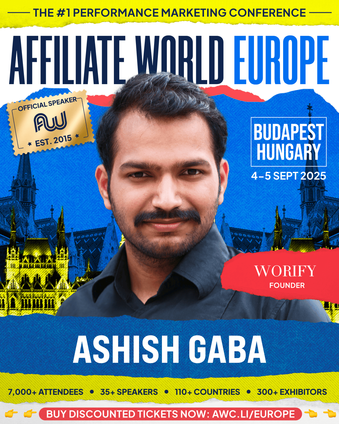 Ashish Gaba @ AW Europe