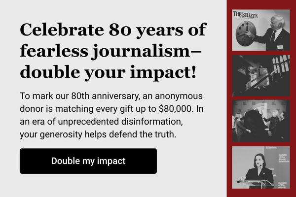 Celebrate 80 years offearless journalismdouble your impact To mark our 80th anniversary an anonymous donor is matching every gift up to 80000 In an era of unprecedented disinformation your generosity helps defend the truth Button Double my impact