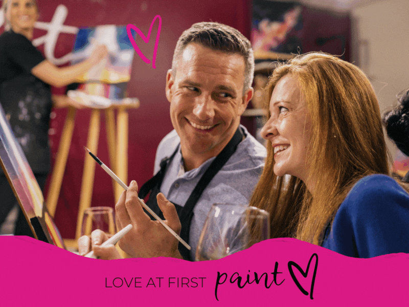 Painting with a Twist paint your love story Painting with a Twist