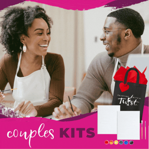 Painting with a Twist paint your love story Painting with a Twist