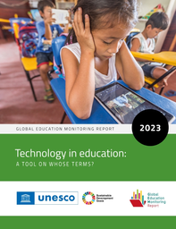 Coverpage of Global Education Monitoring Report 2023