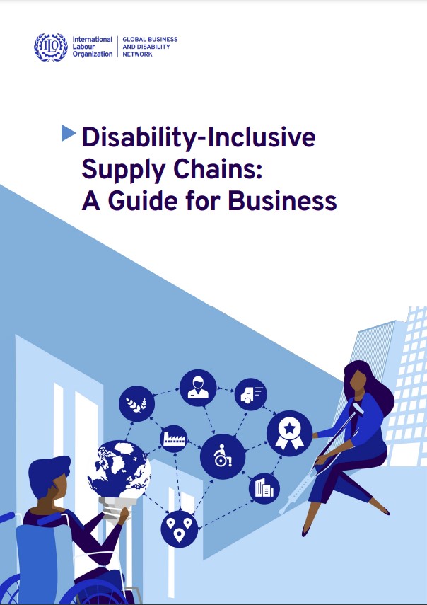 Cover page of “Disability-Inclusive
Supply Chains: A Guide for Businesses”