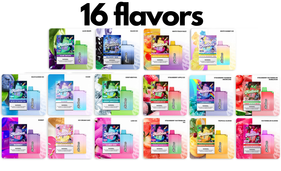 New Disposables Alert Packspod 5000 & The Puff Brands Hotbox 7500