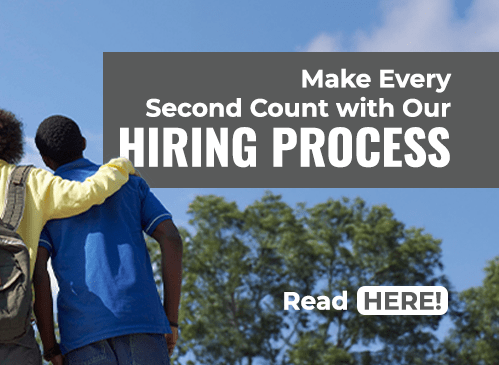 Make Every Second Count with Our Hiring Process