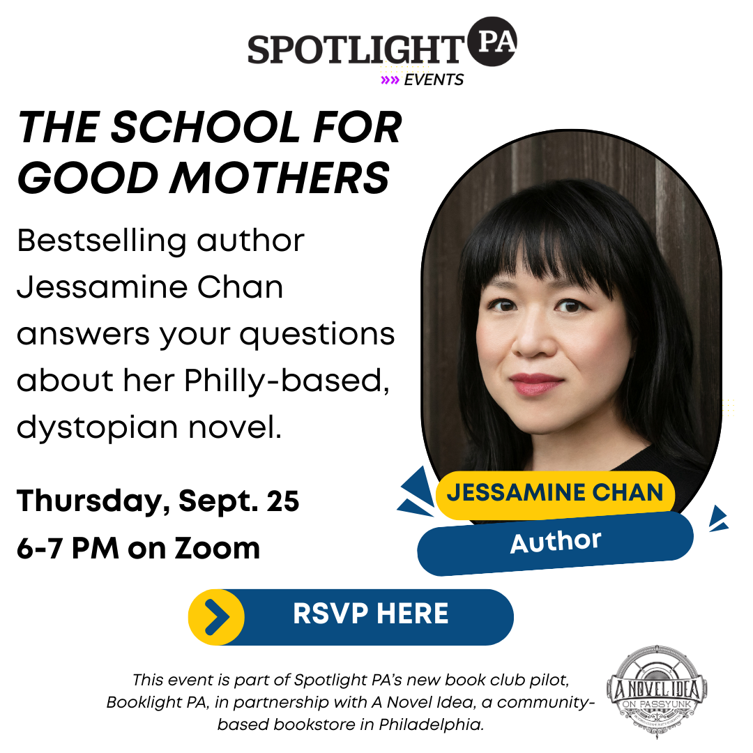 Join us Sept. 25 from 6-7 p.m. for a discussion with author Jessamine Chan