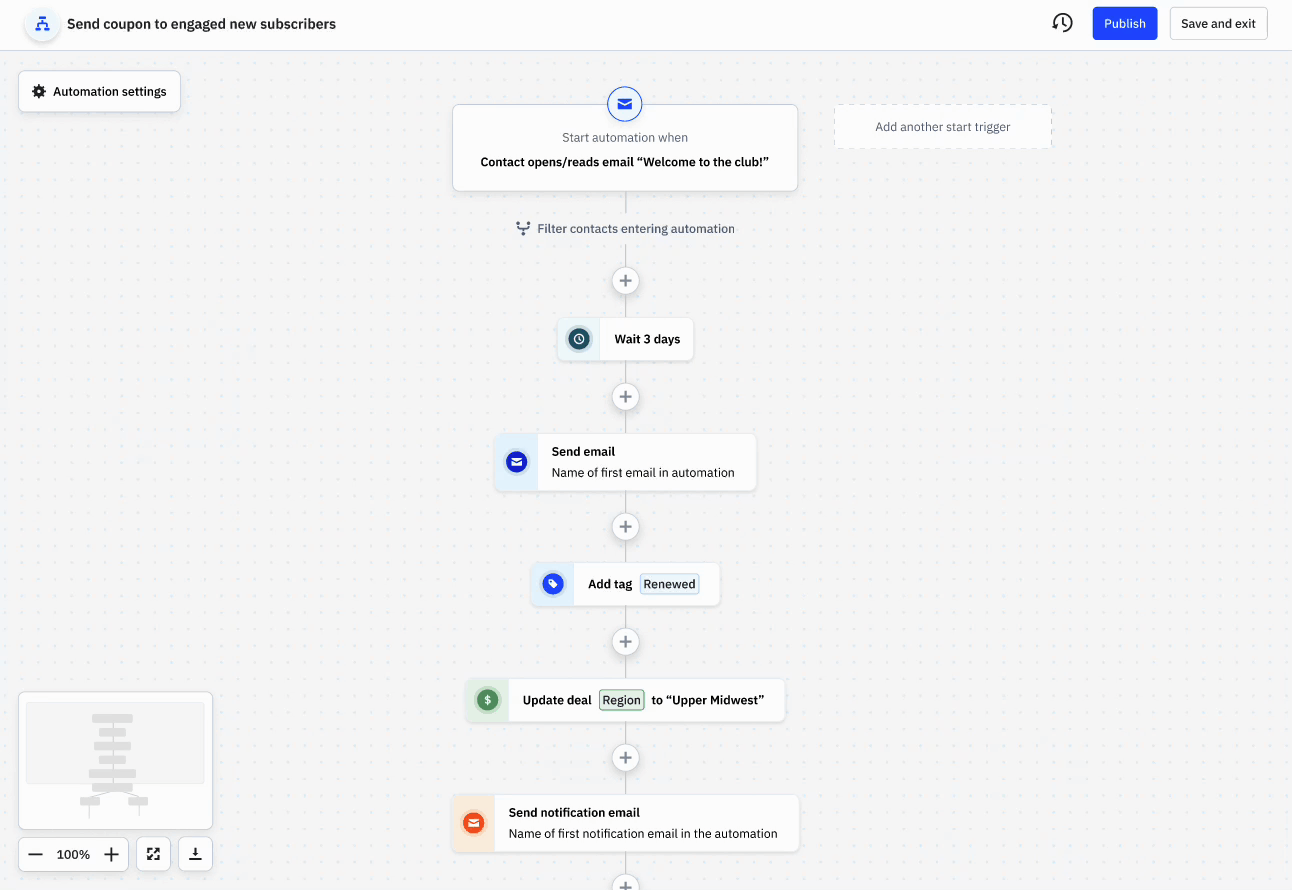 Announcing improvements to our automation builder canvas. Enjoy up to twice the canvas loading speed, making your automation building experience smoother and faster. 