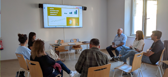 Gernika-Lumo anima a la ciudadanía a participar en el diseño de espacios de refugio frente al calor extremo