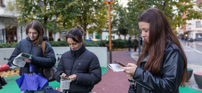 Urban Klima 2050 presenta la herramienta de ciencia ciudadana NbS-CoBAs en una acción participativa en Bilbao