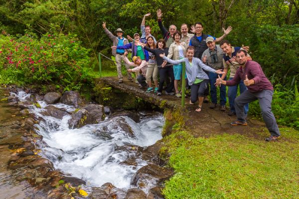 Participants atelier au Costa Rica