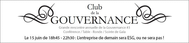 Grande Soirée Annuelle de la Gouvernance
