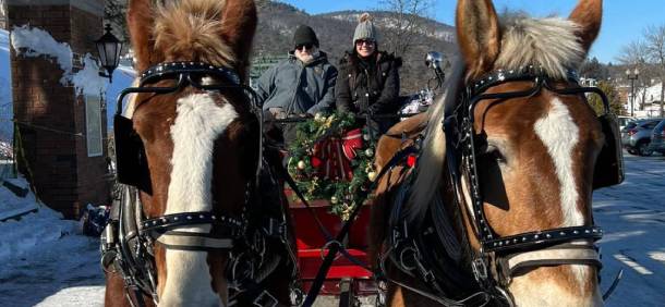 horse drawn carriage ride