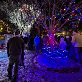 lite up the village in lake george