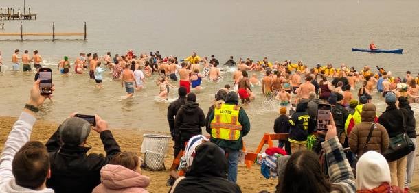 lake george new year's plunge