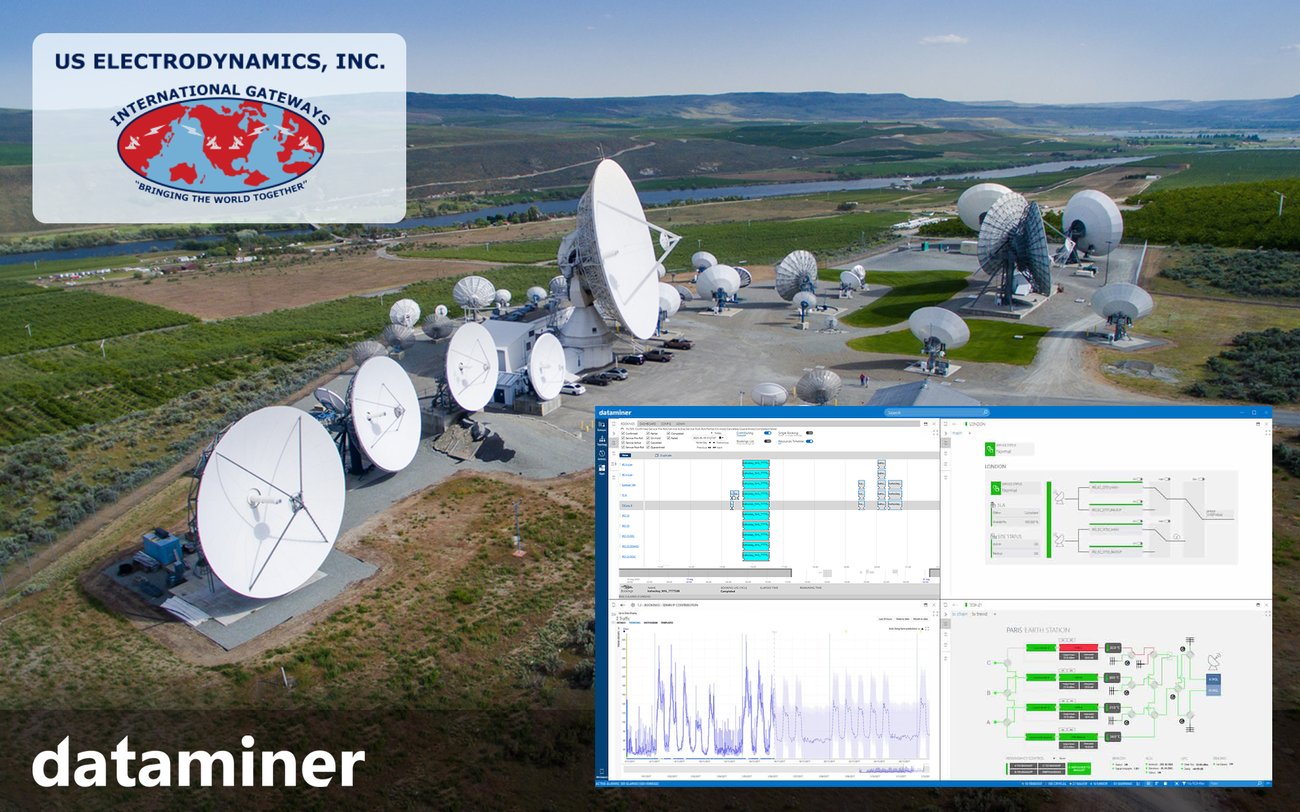 USEI chooses DataMiner for comprehensive end-to-end monitoring and control of its teleports USEI chooses DataMiner for comprehensive end-to-end monitoring and control of its teleports