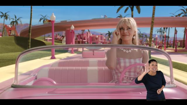 Barbie The Movie with ASL