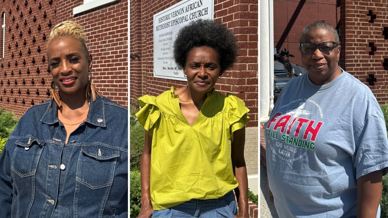 Jeanetta Williams, Heather Nash and Carmen Pettie were all crucial to assisting New Orleans evacuees as they relocated to Tulsa. Photo: Kimberly Marsh/The Oklahoma Eagle