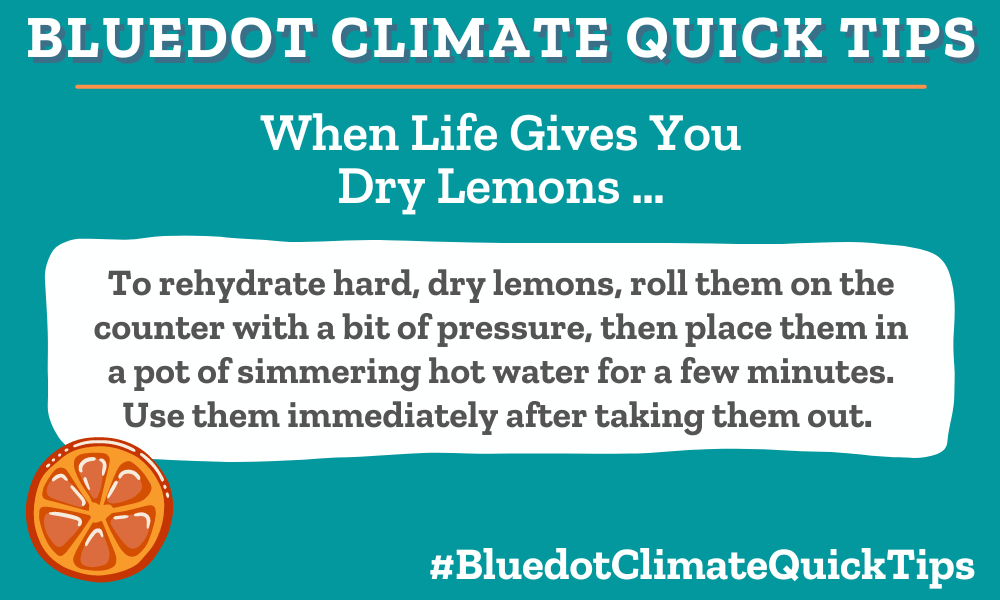 Climate Quick Tip