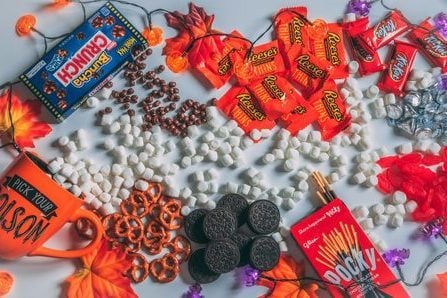 Baking With Leftover Halloween Candy