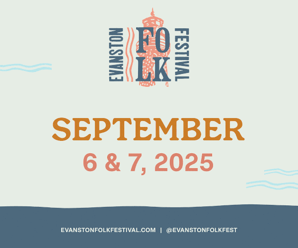 Ad: Evanston Folk Festival