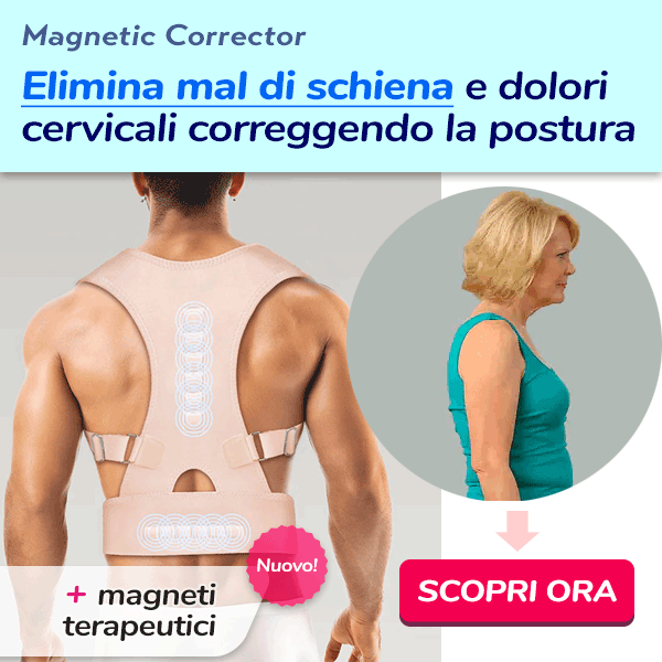 345711 Fascia Posturale DL MAGICO Per Rachide E Spalle Anti Sciatalgie E Dolori