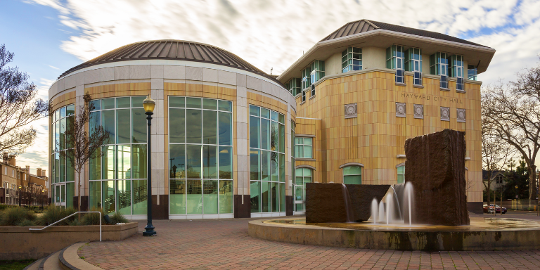 Photo of City Hall during the day. Photo of City
Hall during the day.